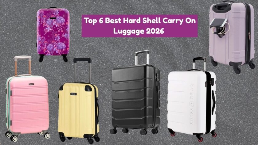 6 Best Hard Shell Carry On Luggage